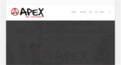 Desktop Screenshot of apexproscooters.com